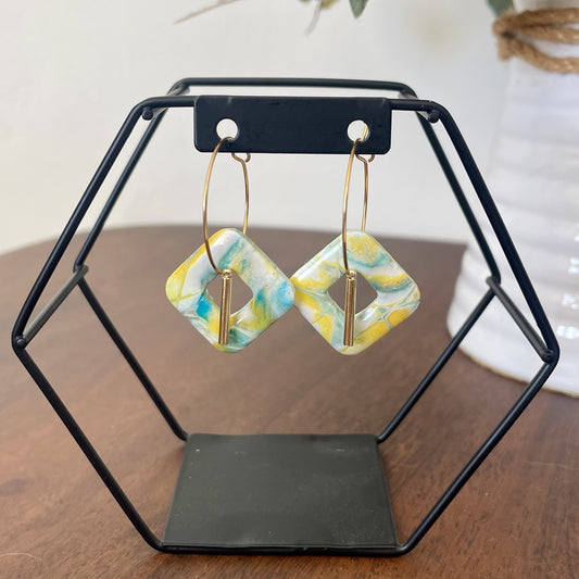 Mojito Mood Diamond Hoop