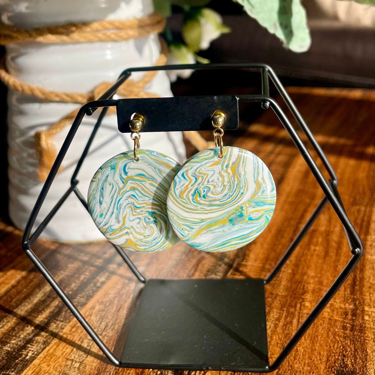 Mojito Mood Circle Dangle
