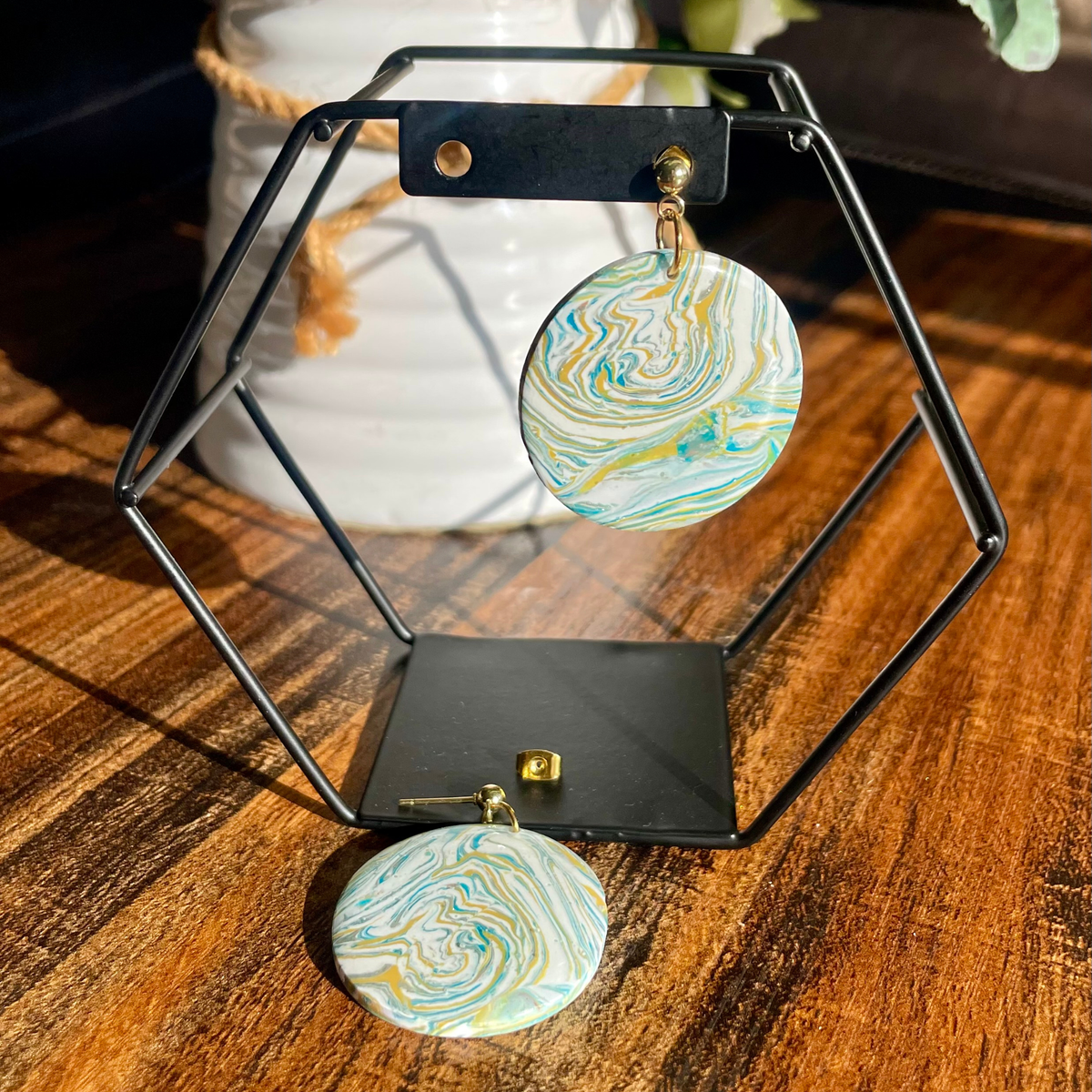 Mojito Mood Circle Dangle