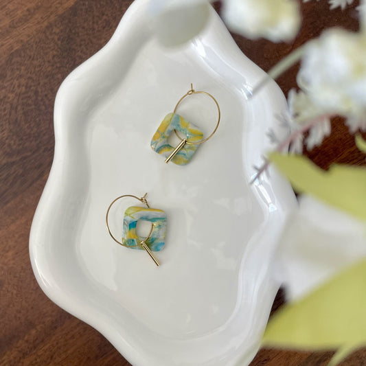 Mojito Mood Diamond Hoop
