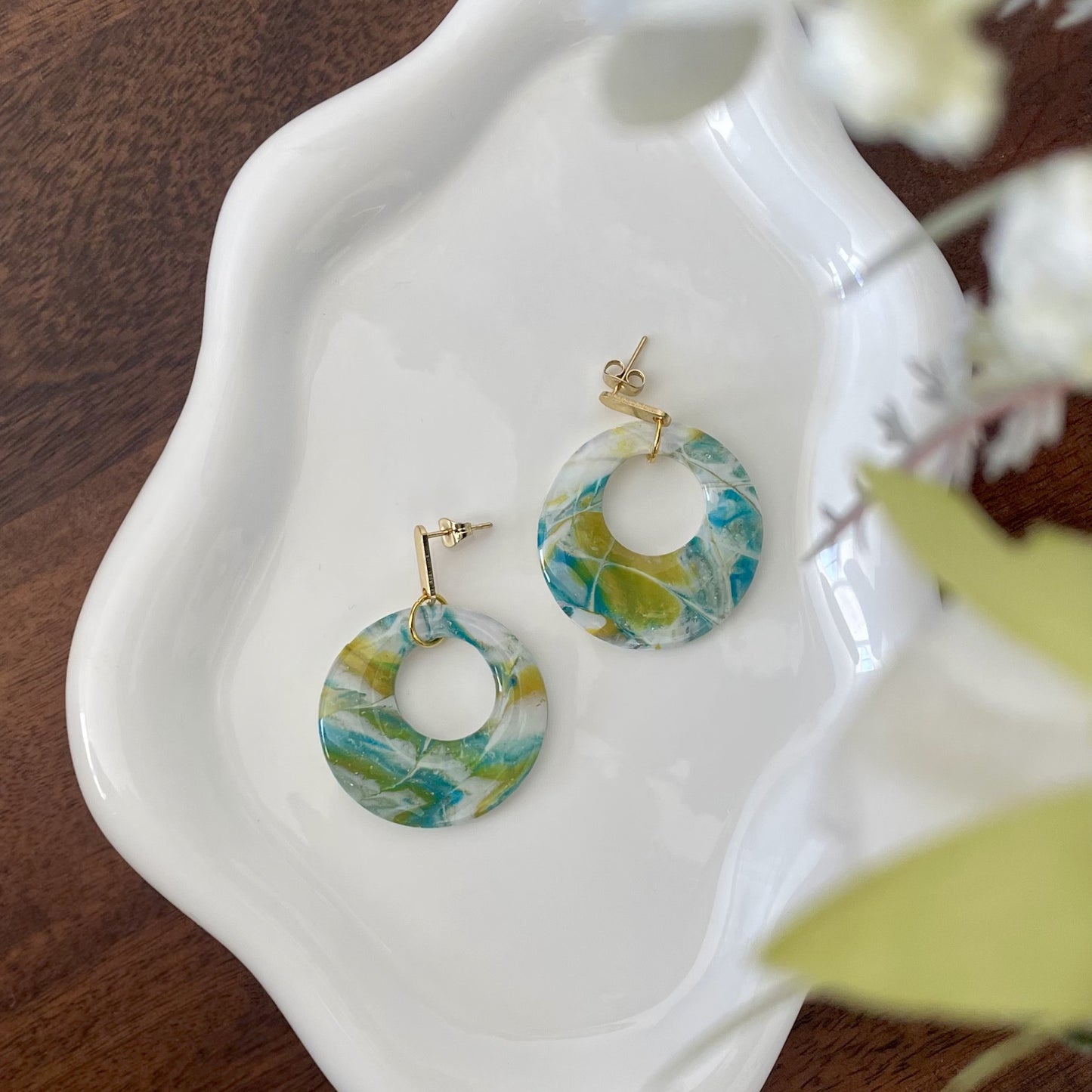 Mojito Mood Large Circle Hoop