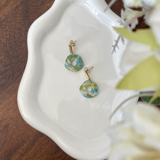 Mojito Mood Freeform Donut Dangle