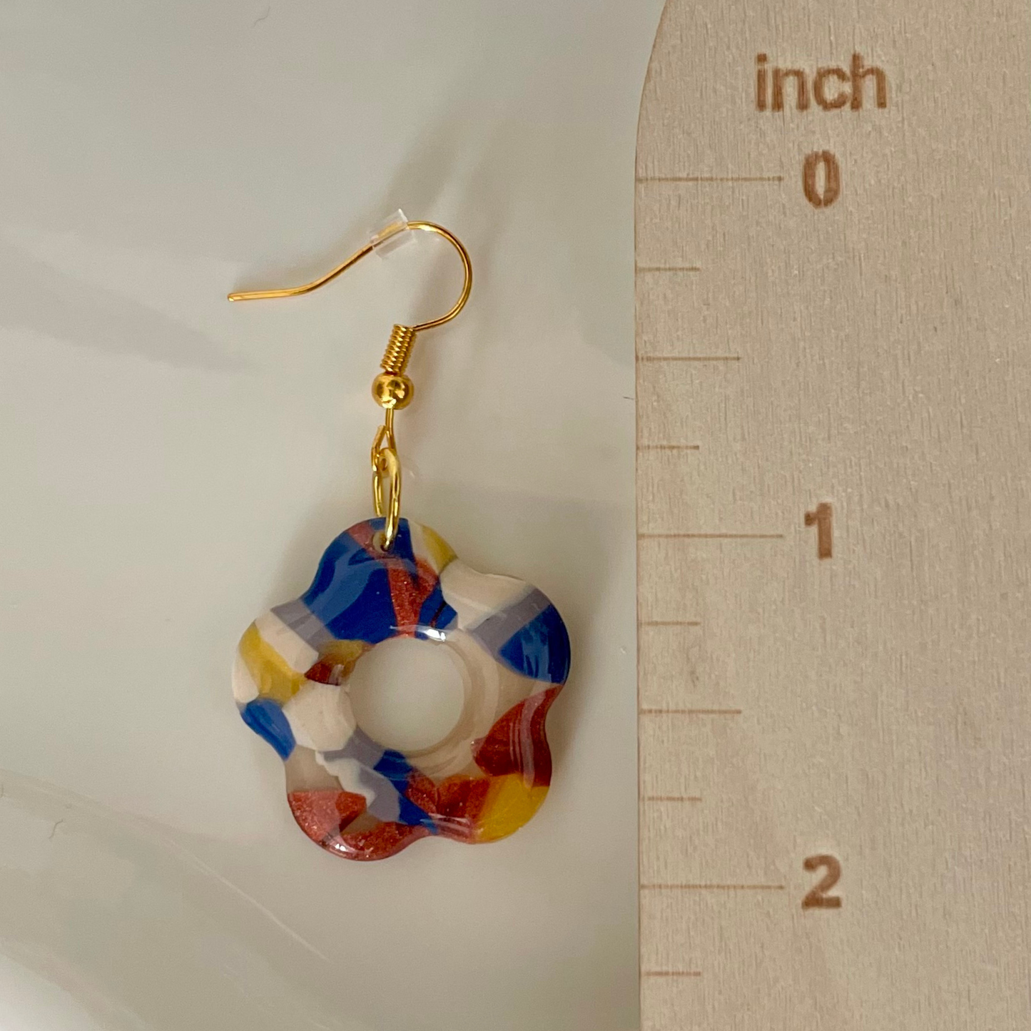 Fiesta Palette Flower Dangle