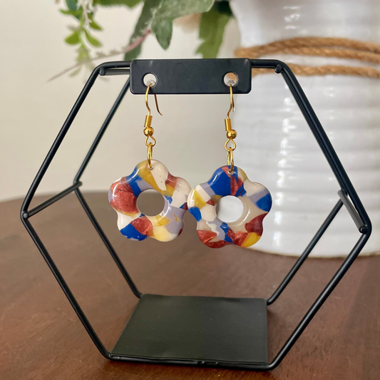 Fiesta Palette Flower Dangle