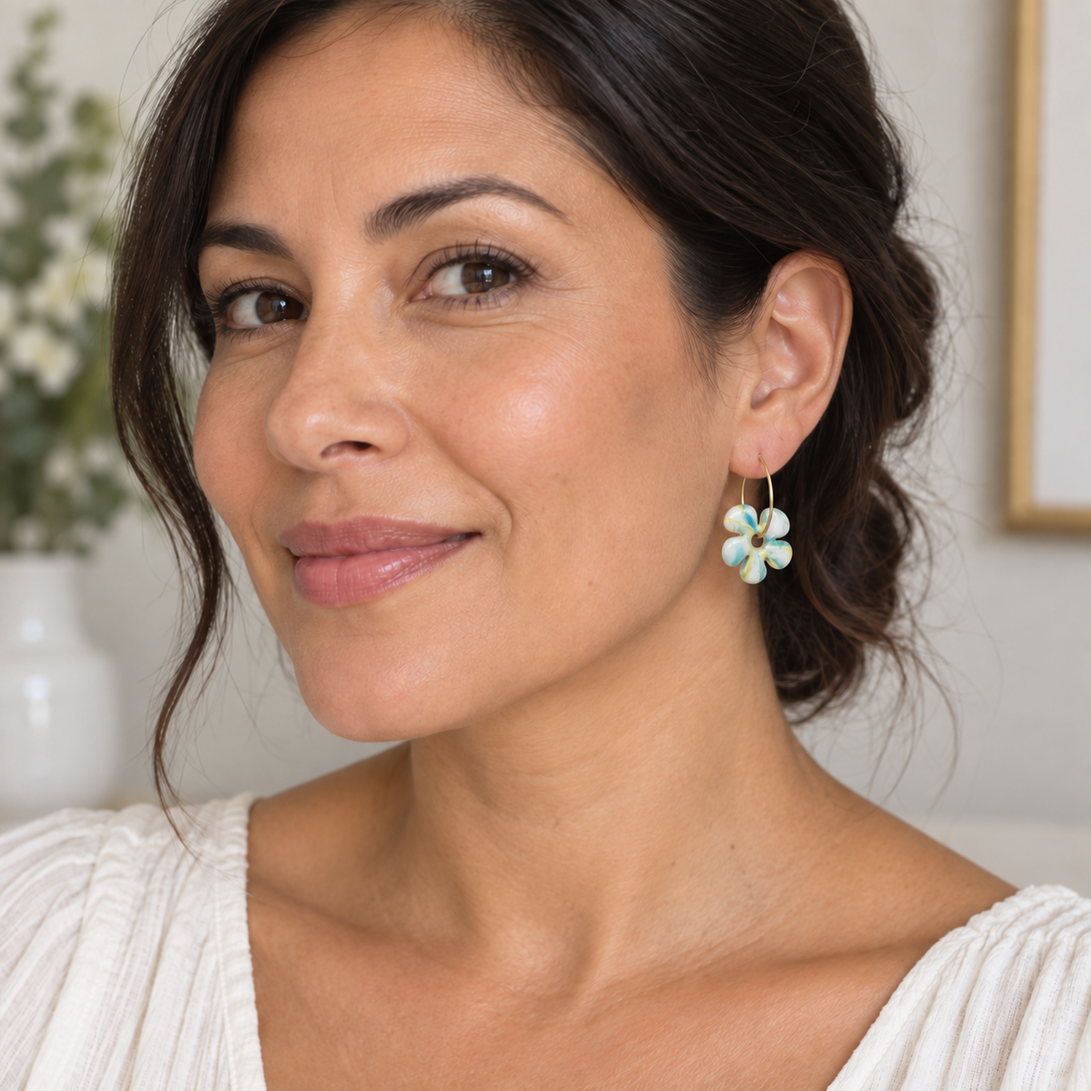 Mojito Mood Flower Hoop